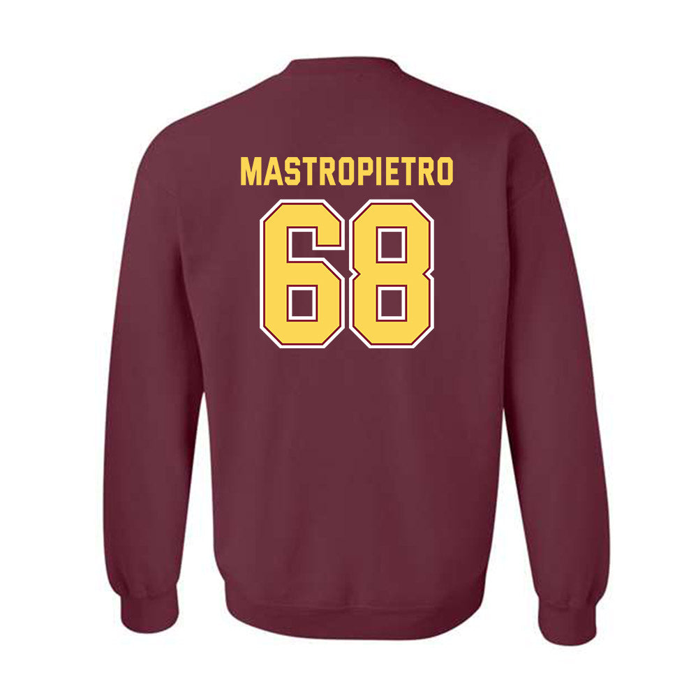 NSU - NCAA Football : Quinton Mastropietro - Sports Shersey Crewneck Sweatshirt-1