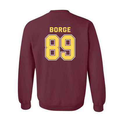 NSU - NCAA Football : Karson Borge - Sports Shersey Crewneck Sweatshirt-1
