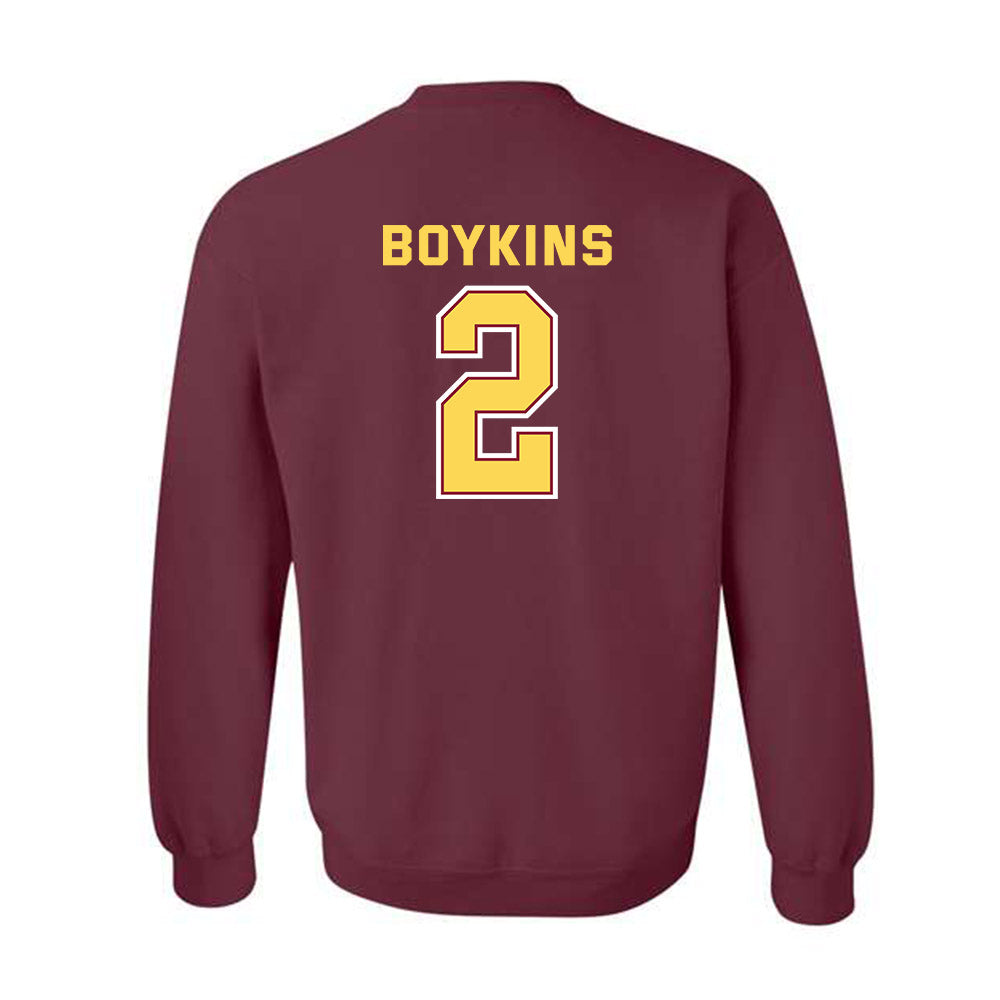 NSU - NCAA Football : Jacoby Boykins - Sports Shersey Crewneck Sweatshirt-1