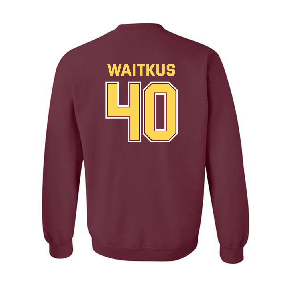 NSU - NCAA Football : Jackson Waitkus - Sports Shersey Crewneck Sweatshirt-1