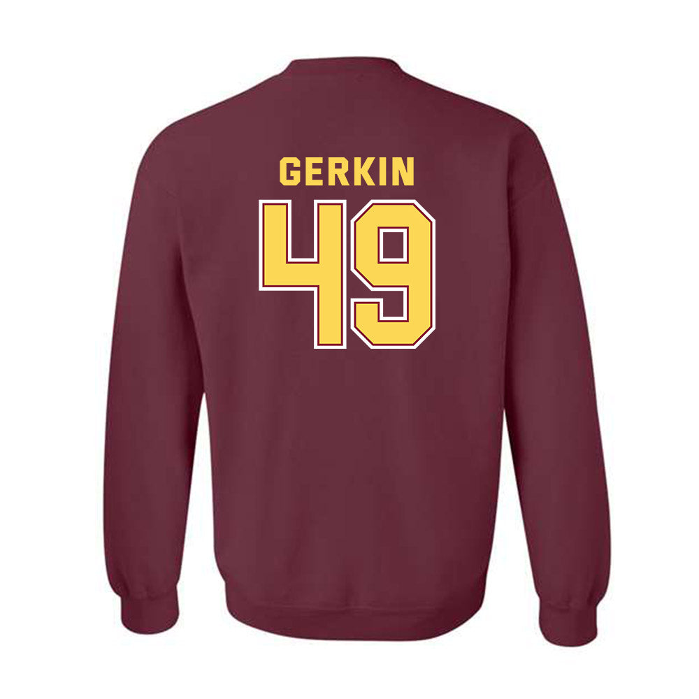 NSU - NCAA Football : Corbin Gerkin - Sports Shersey Crewneck Sweatshirt-1
