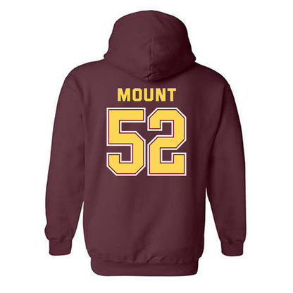 NSU - NCAA Football : Matthew Mount - Sports Shersey Hooded Sweatshirt-1