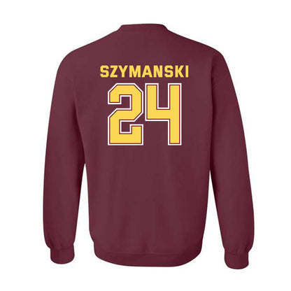 NSU - NCAA Football : Javonnee Szymanski - Sports Shersey Crewneck Sweatshirt-1