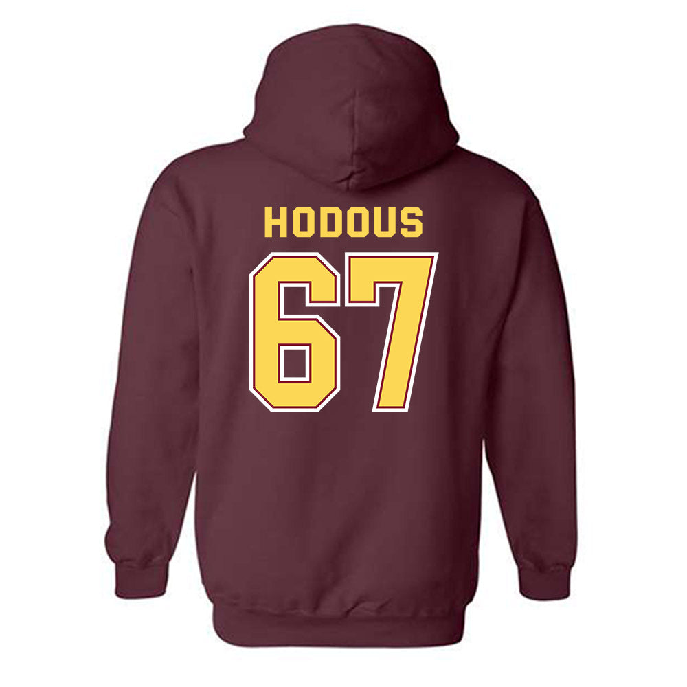 NSU - NCAA Football : Hudson Hodous - Sports Shersey Hooded Sweatshirt