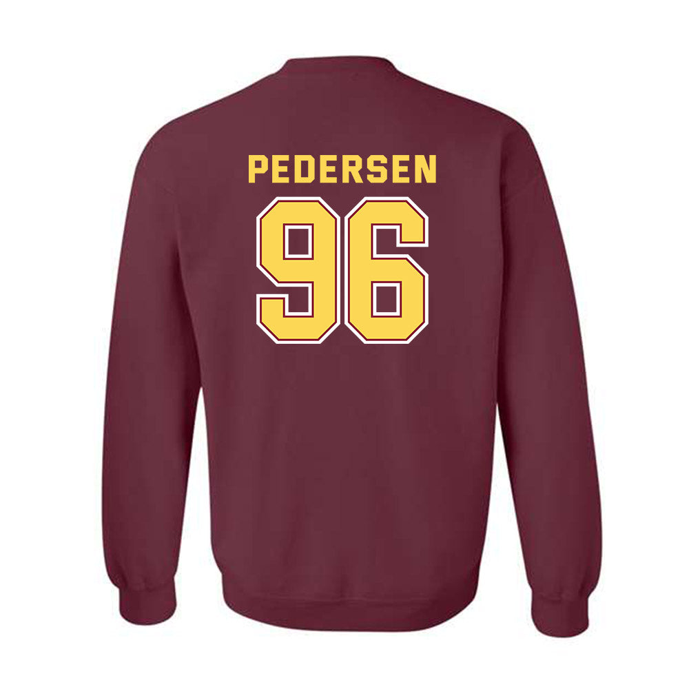 NSU - NCAA Football : Brock Pedersen - Sports Shersey Crewneck Sweatshirt-1
