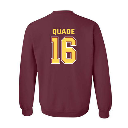 NSU - NCAA Football : Kimani Quade - Sports Shersey Crewneck Sweatshirt-1