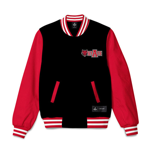 Arkansas State - NCAA Men's Track & Field : Chance Tindall - Bomber Jacket-0