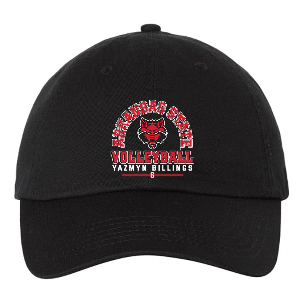 Arkansas State - NCAA Women's Volleyball : Yazmyn Billings - Dad Hat