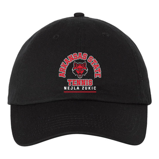 Arkansas State - NCAA Women's Tennis : Nejla Zukic - Dad Hat