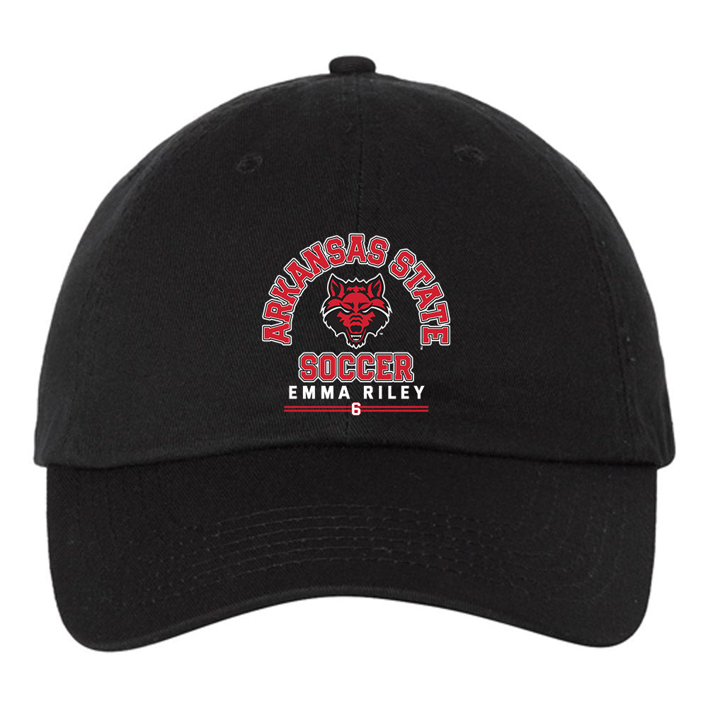 Arkansas State - NCAA Women's Soccer : Emma Riley - Dad Hat