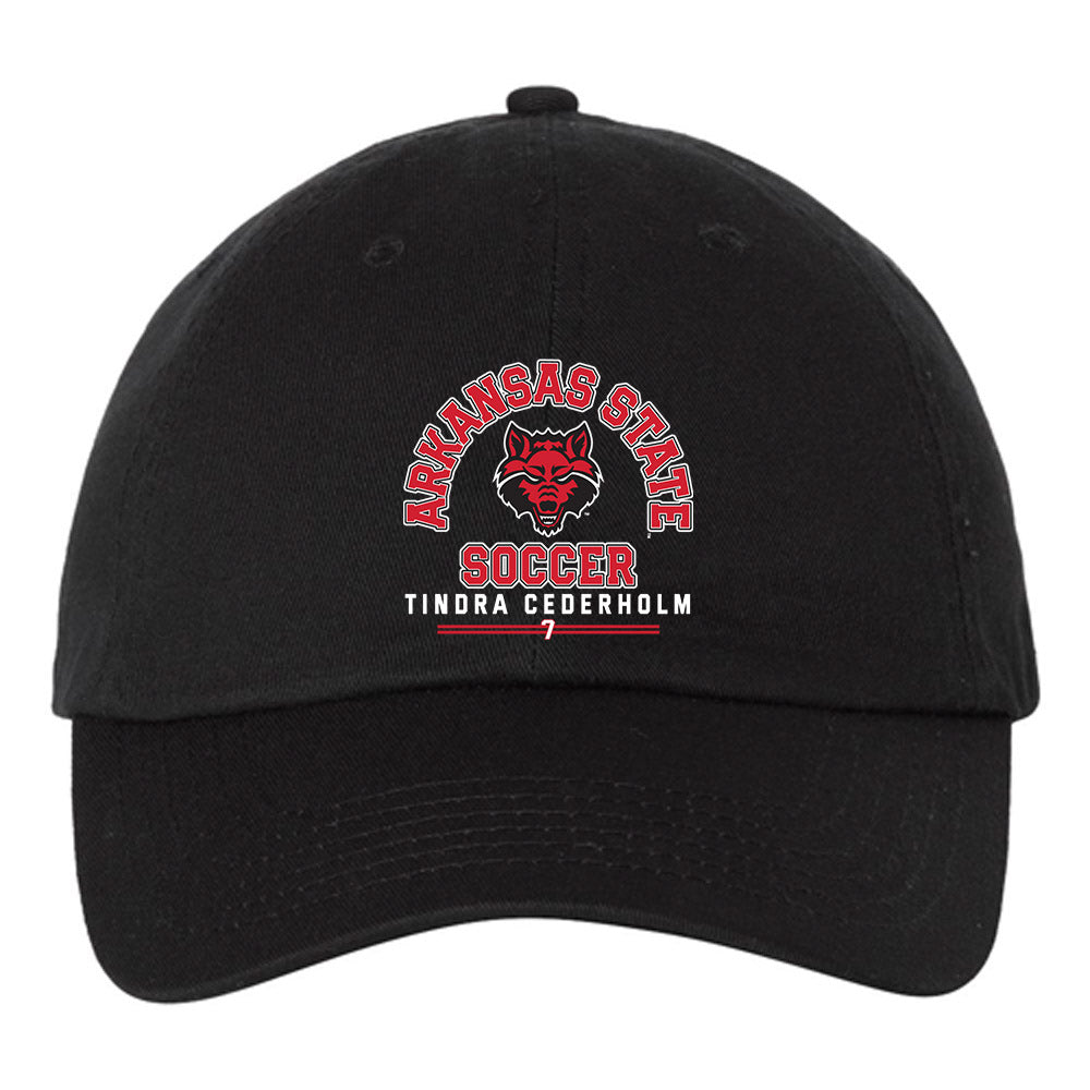 Arkansas State - NCAA Women's Soccer : Tindra Cederholm - Dad Hat