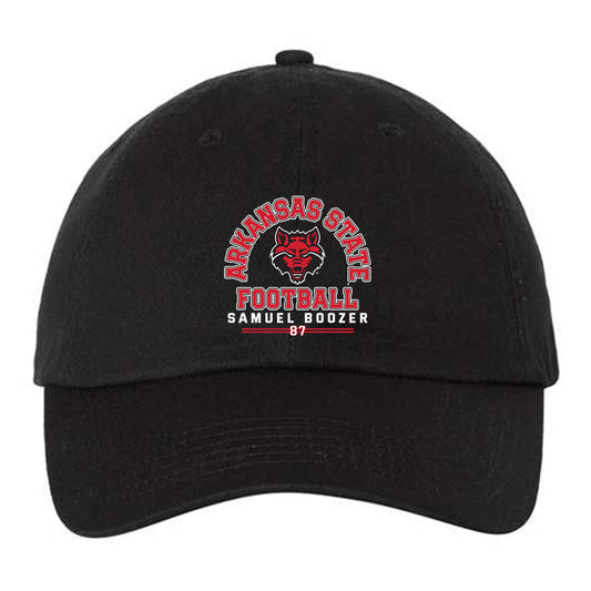 Arkansas State - NCAA Football : Samuel Boozer - Dad Hat-0