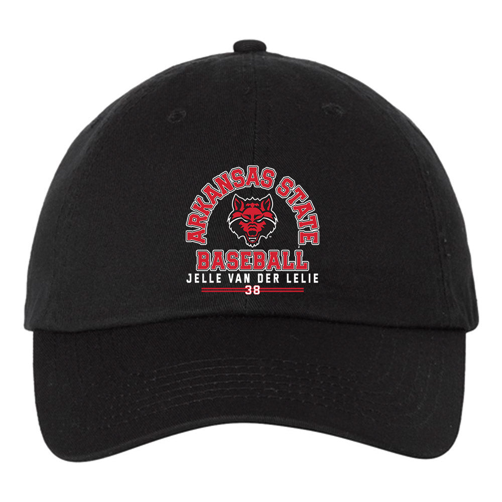 Arkansas State - NCAA Baseball : Jelle van der Lelie - Dad Hat