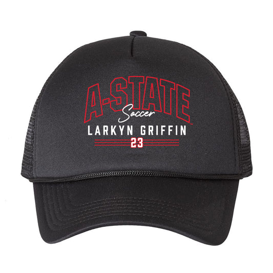 Arkansas State - NCAA Women's Soccer : Larkyn Griffin - Trucker Hat-0