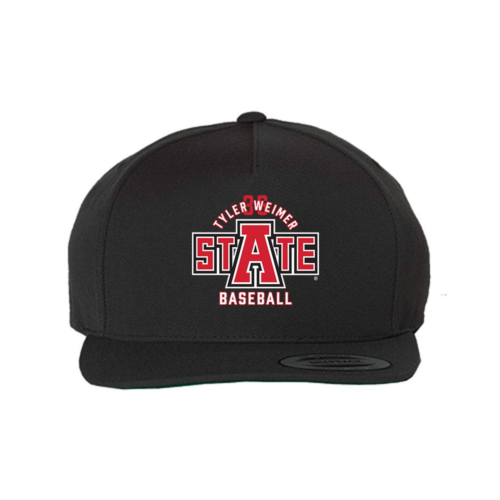Arkansas State - NCAA Baseball : Tyler Weimer - Snapback Hat-0