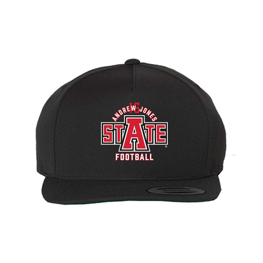 Arkansas State - NCAA Football : Andrew Jones - Snapback Hat-0