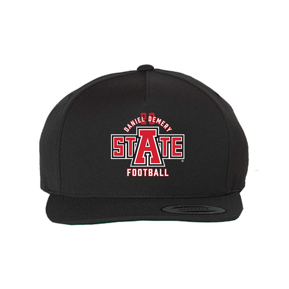 Arkansas State - NCAA Football : Daniel Demery - Snapback Hat-0