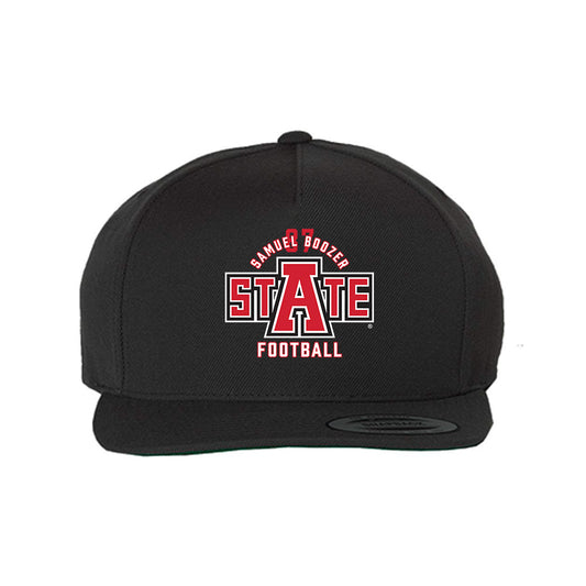 Arkansas State - NCAA Football : Samuel Boozer - Snapback Hat-0