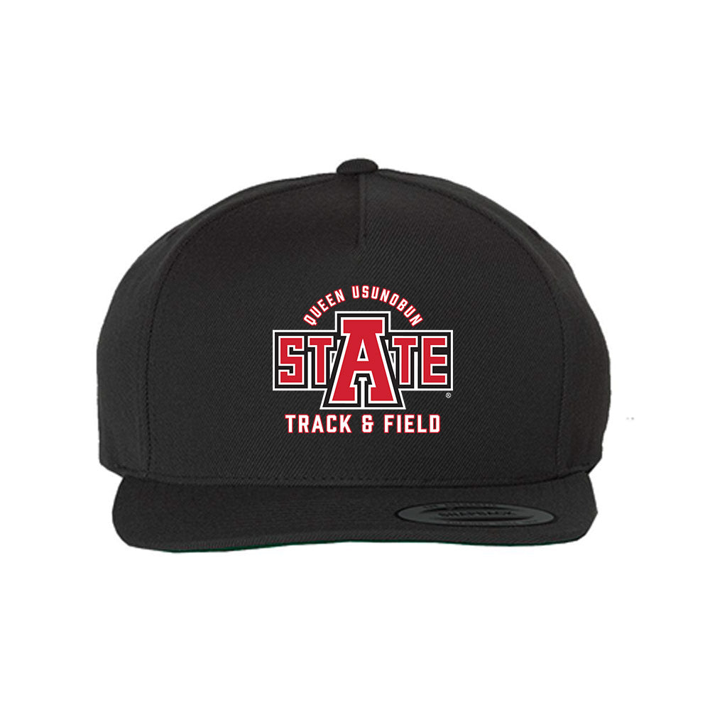 Arkansas State - NCAA Women's Track & Field : Queen Usunobun - Snapback Hat-0
