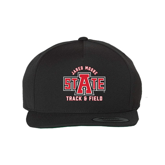 Arkansas State - NCAA Men's Track & Field : Jared Moore - Snapback Hat-0