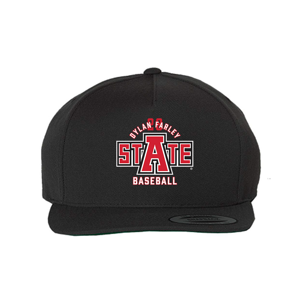 Arkansas State - NCAA Baseball : Dylan Farley - Snapback Hat-0
