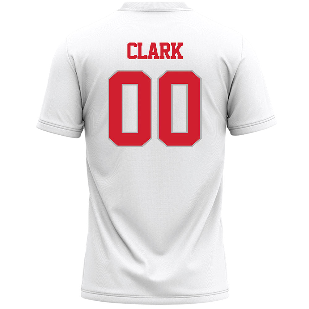 Marist - NCAA Women's Lacrosse : Ella Clark - White Lacrosse Jersey -1