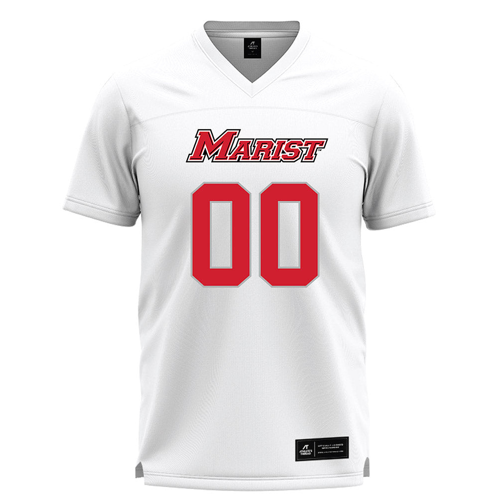 Marist - NCAA Women's Lacrosse : Ella Clark - White Lacrosse Jersey -0