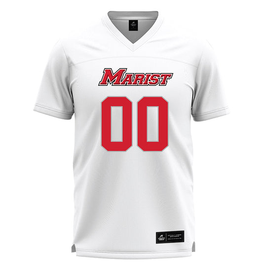 Marist - NCAA Women's Lacrosse : Ella Clark - White Lacrosse Jersey -0