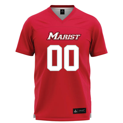Marist - NCAA Women's Lacrosse : Ella Clark - Red Lacrosse Jersey -0