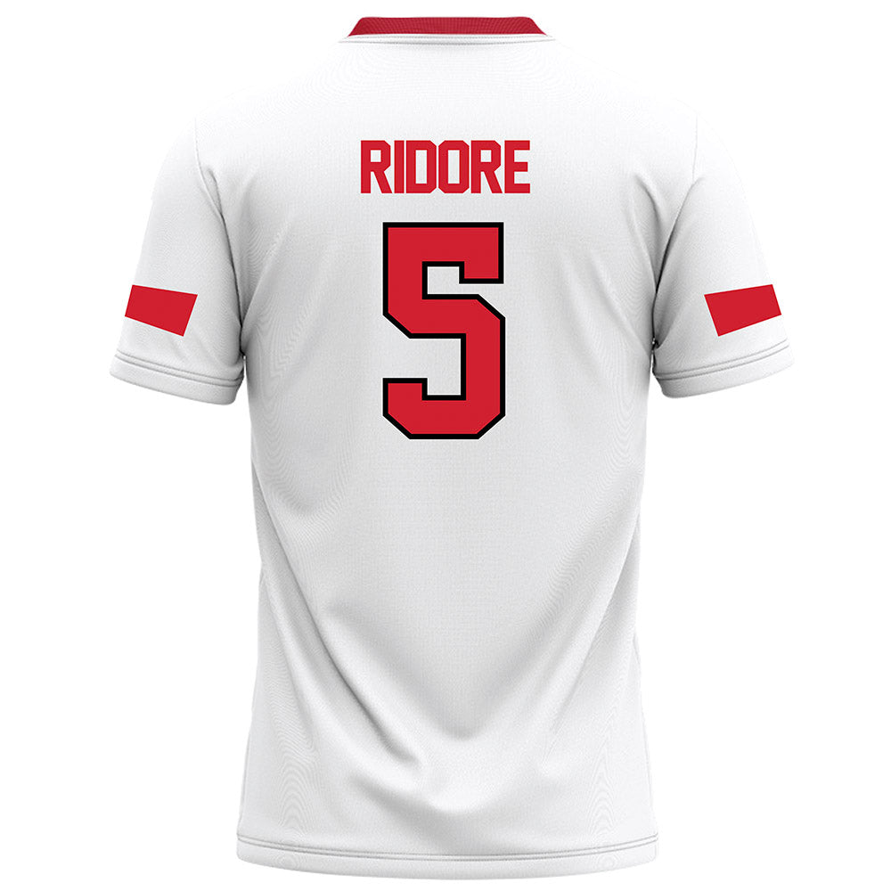 Marist - NCAA Football : Naheem Ridore - White Football Jersey-1