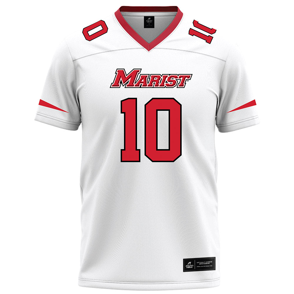 Marist - NCAA Football : Dylan Gilmore - White Football Jersey-0