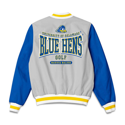 Delaware - NCAA Women's Golf : Marissa Malosh - Bomber Jacket-1