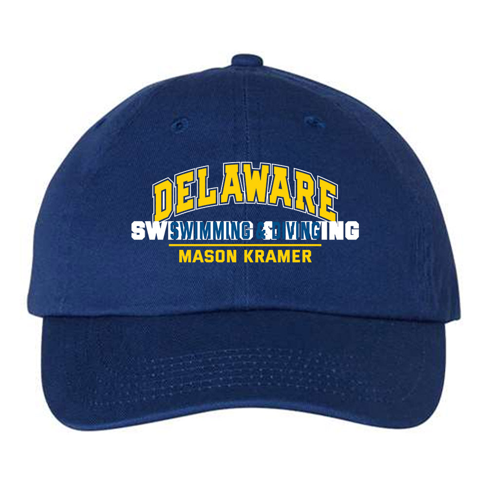 Delaware - NCAA Men's Swimming & Diving : Mason Kramer - Dad Hat-0