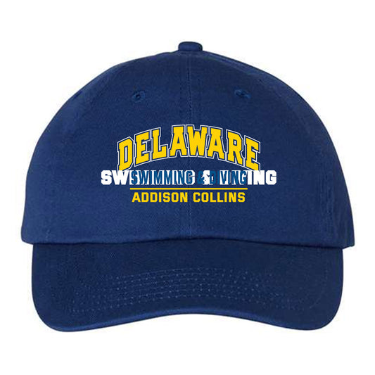 Delaware - NCAA Men's Swimming & Diving : Addison Collins - Dad Hat-0