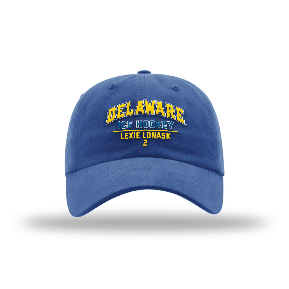 Delaware - NCAA Ice Hockey : Lexie Lonask - Garment Washed Twill-0