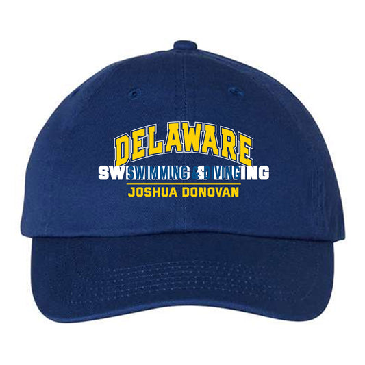 Delaware - NCAA Men's Swimming & Diving : Joshua Donovan - Dad Hat-0