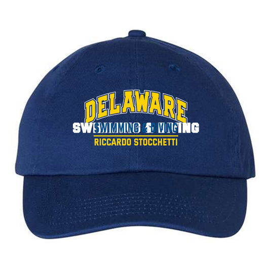Delaware - NCAA Men's Swimming & Diving : Riccardo Stocchetti - Dad Hat-0