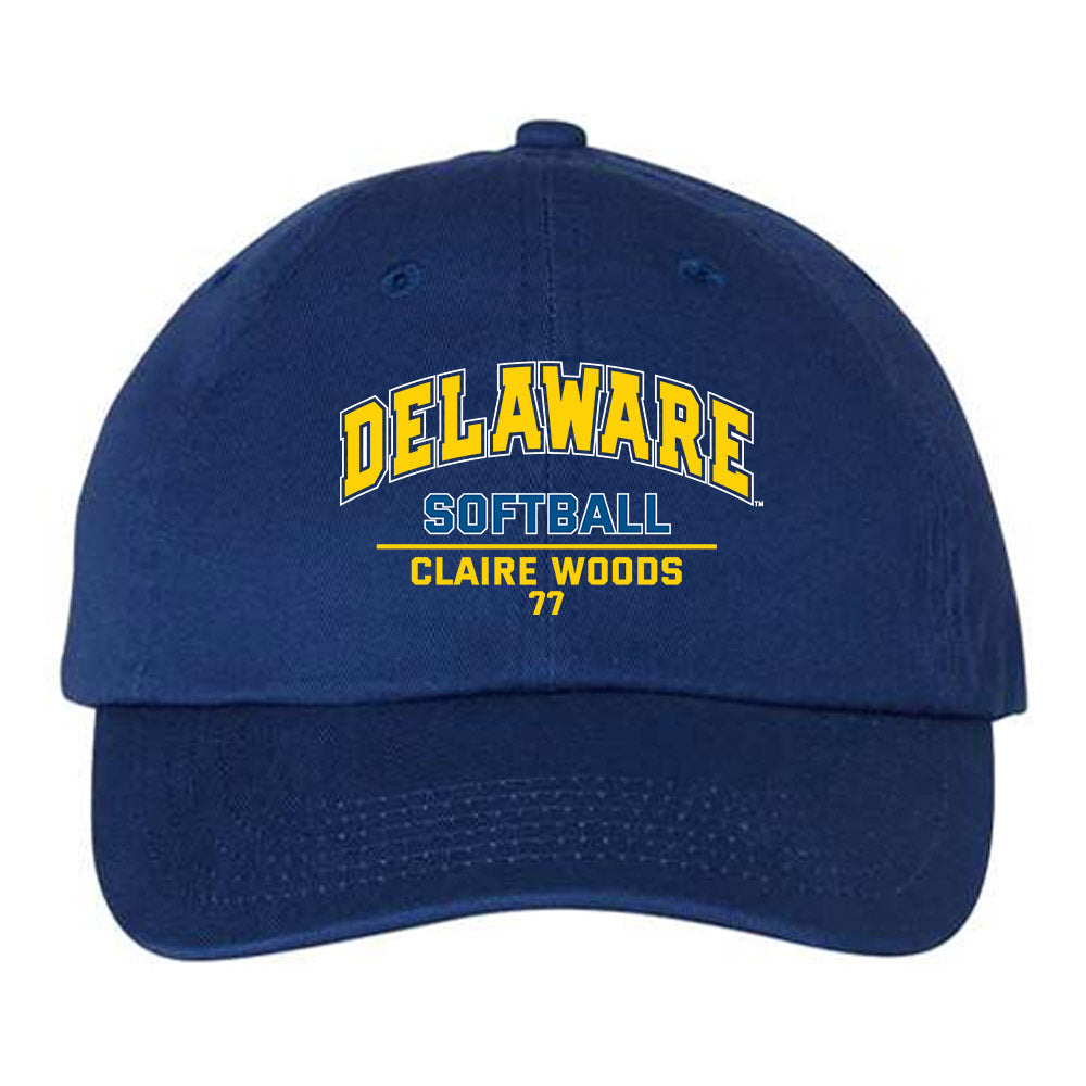 Delaware - NCAA Softball : Claire Woods - Dad Hat-0