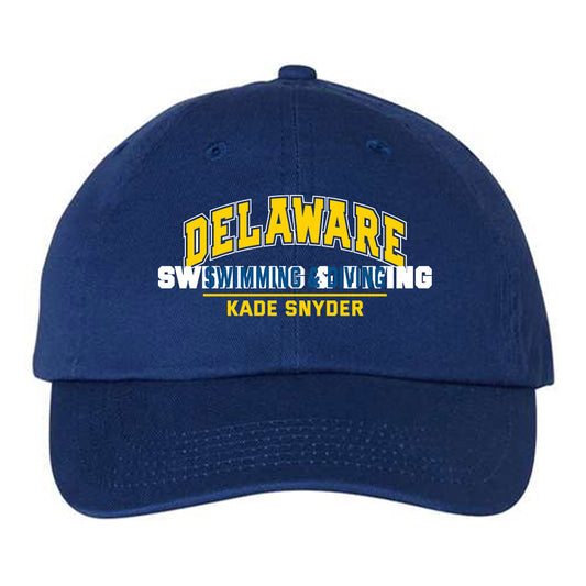 Delaware - NCAA Men's Swimming & Diving : Kade Snyder - Dad Hat-0