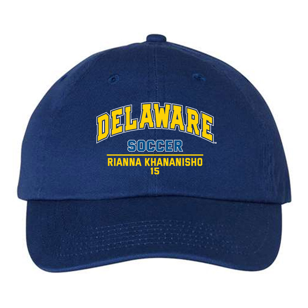 Delaware - NCAA Women's Soccer : Rianna Khananisho - Dad Hat-1