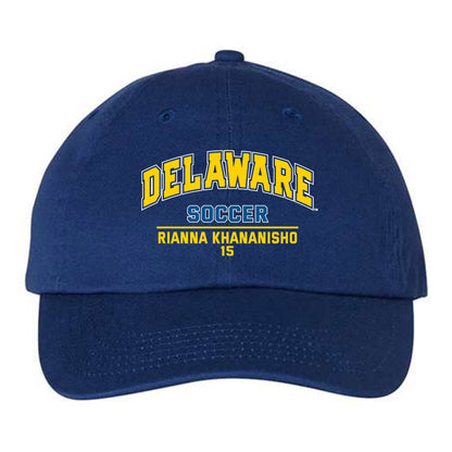 Delaware - NCAA Women's Soccer : Rianna Khananisho - Dad Hat-1