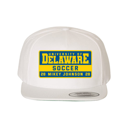 Delaware - NCAA Men's Soccer : Mikey Johnson - Snapback Hat-0