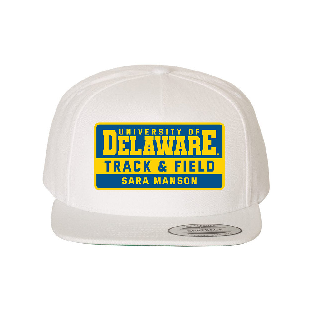 Delaware - NCAA Women's Track & Field : Sara Manson - Snapback Hat-0