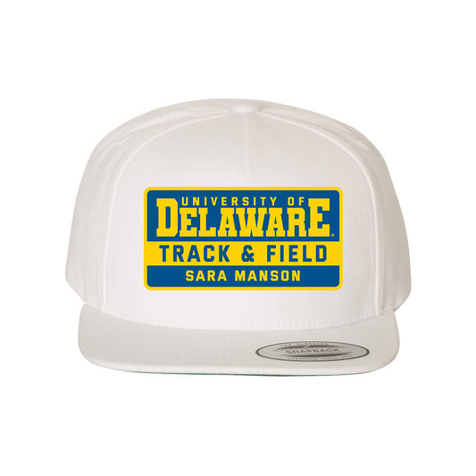 Delaware - NCAA Women's Track & Field : Sara Manson - Snapback Hat-0