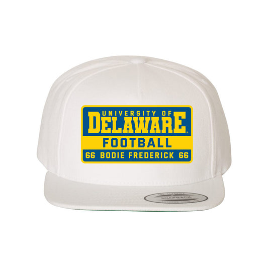 Delaware - NCAA Football : Bodie Frederick - Snapback Hat-0