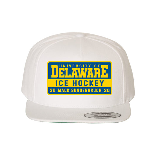 Delaware - NCAA Women's Ice Hockey : Mack Sunderbruch - Snapback Hat-0
