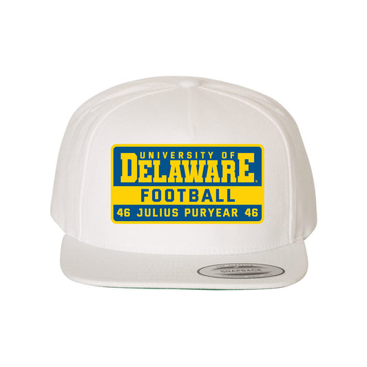 Delaware - NCAA Football : Julius Puryear - Snapback Hat-0
