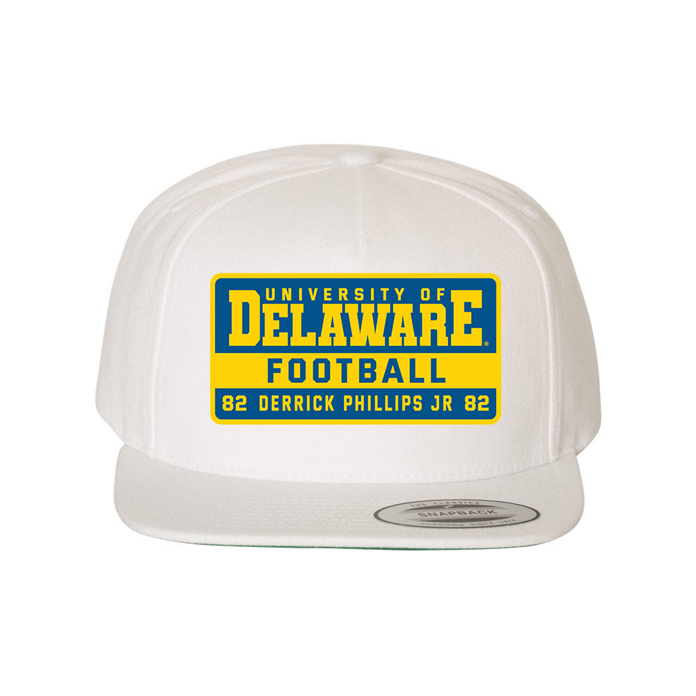 Delaware - NCAA Football : Derrick Phillips Jr - Snapback Hat-0
