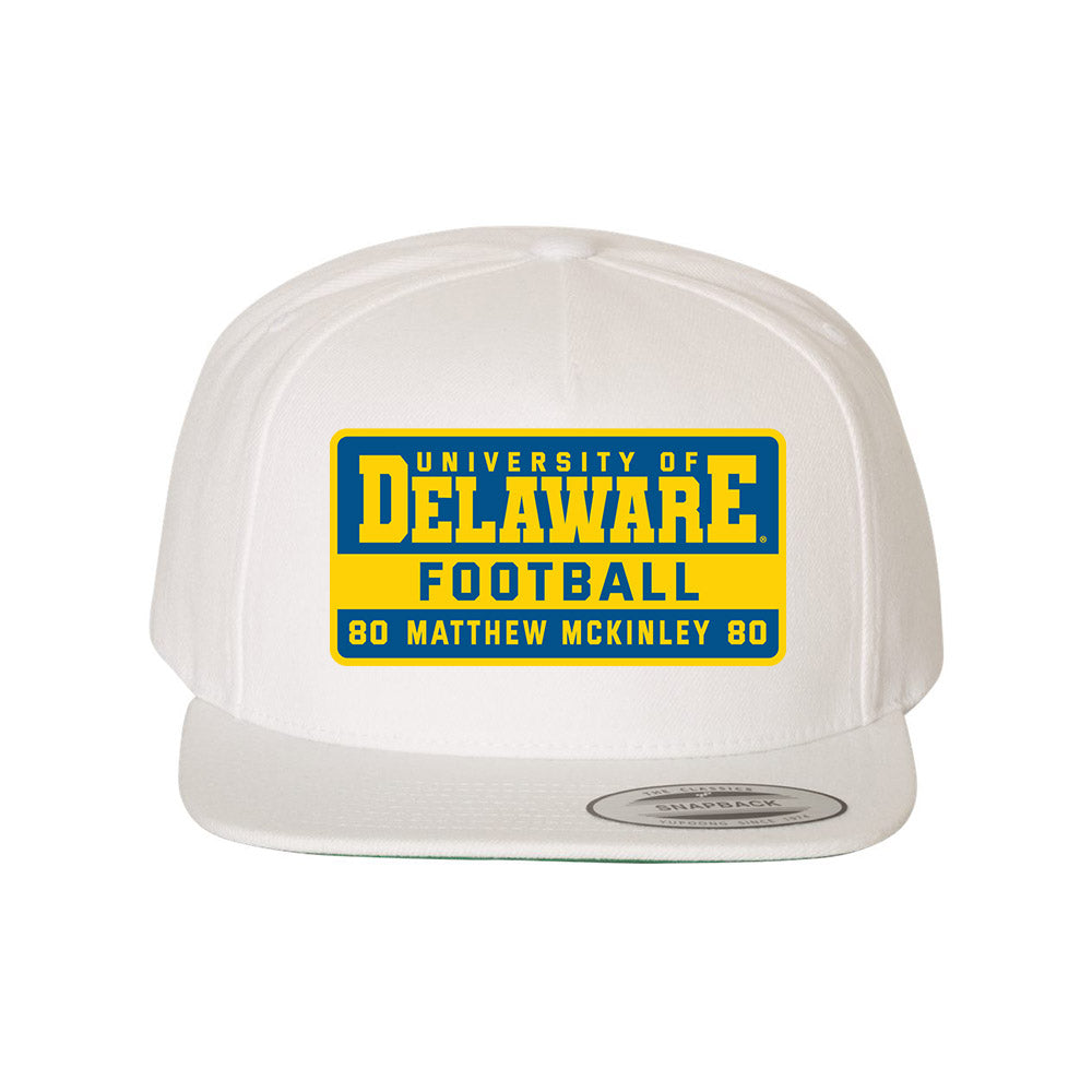 Delaware - NCAA Football : Matthew McKinley - Snapback Hat-0