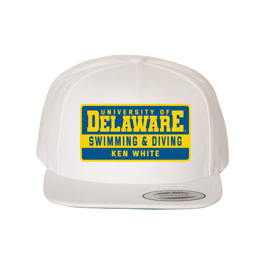 Delaware - NCAA Men's Swimming & Diving : Ken White - Snapback Hat-0